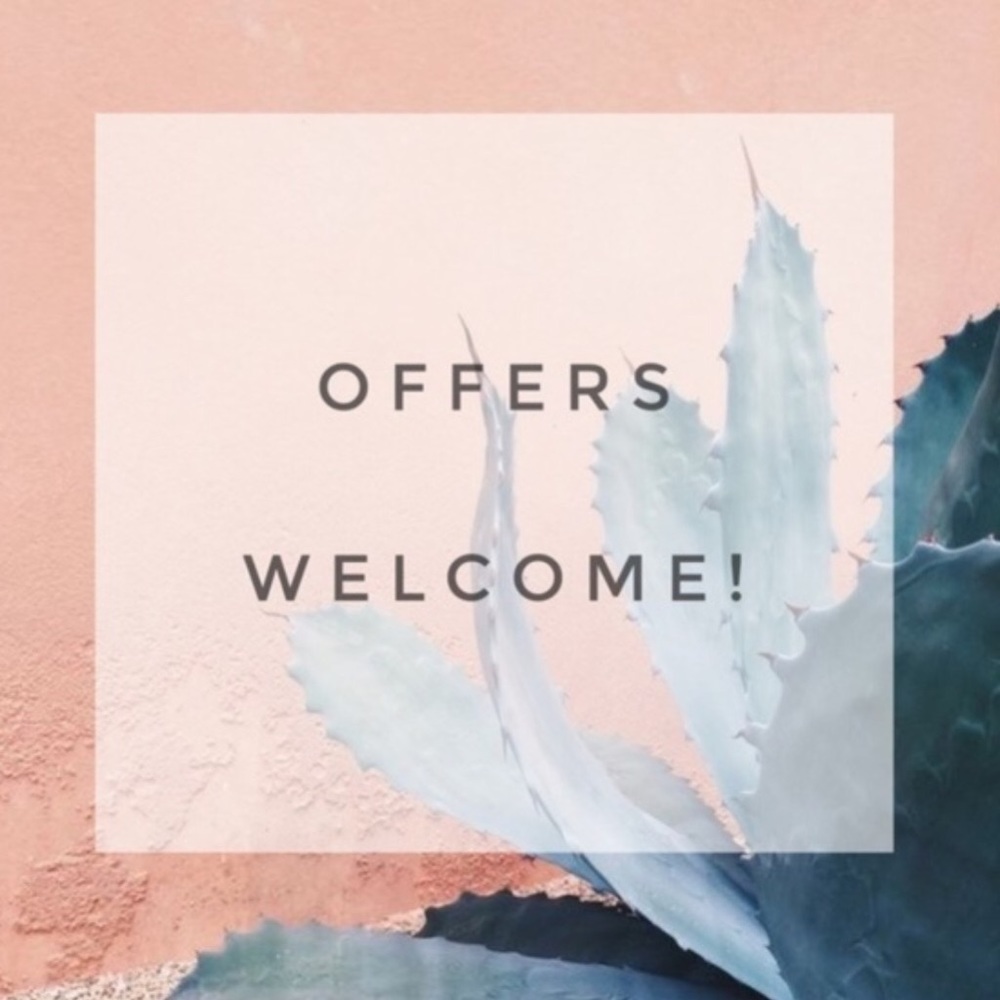 Reasonable offers always welcomed!